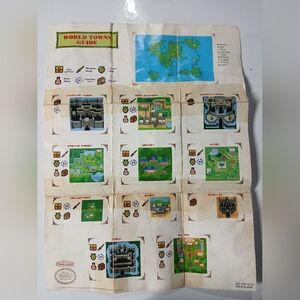 Final Fantasy II Map Collection SQU-SNS-F4-US